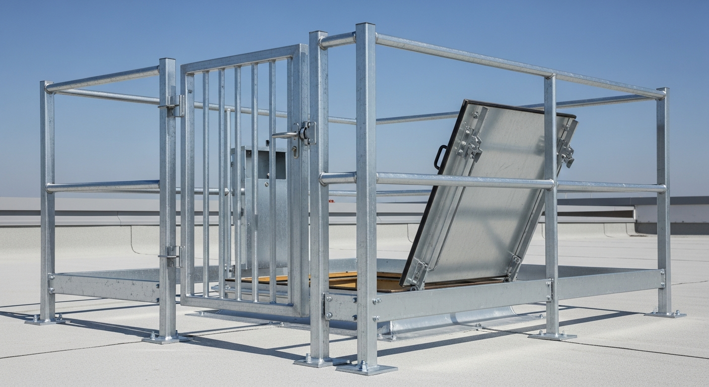 Roof Hatch & Skylight Protection — SkyHigh Safety Solutions