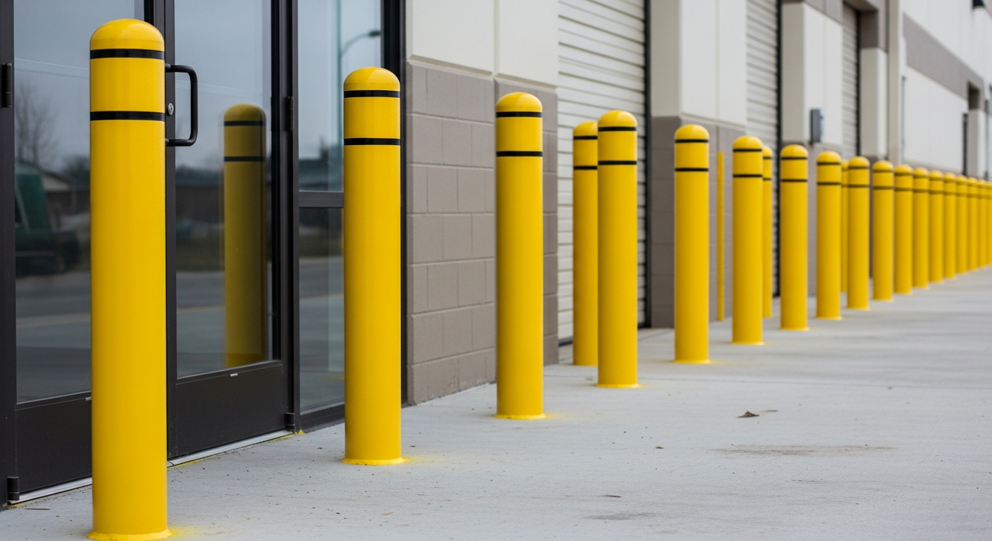 Safety Bollards & Impact Protection — SkyHigh Safety Solutions